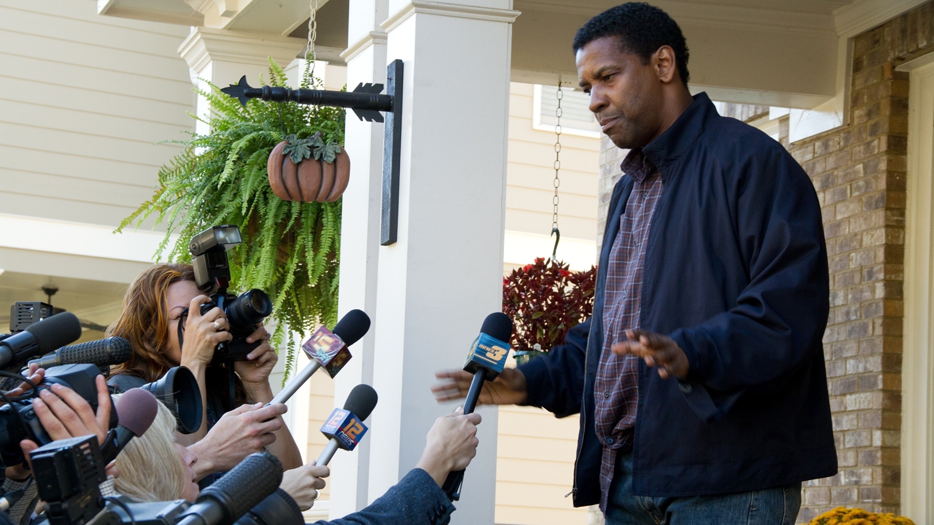 Cena do filme "O Voo", dirigido por Robert Zemeckis e estrelado por Denzel Washington - Divulgação / Paramount