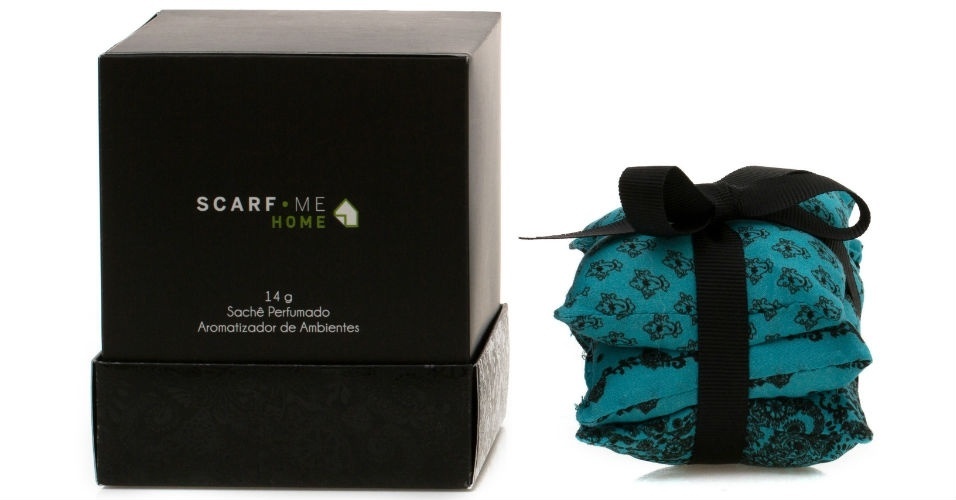 Kit de sachês com aromas florais, da Scarf Me Home - Divulgação