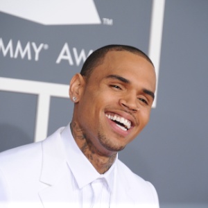 O cantor Chris Brown 
