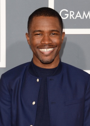 10.fev.2013 - O rapper Frank Ocean posa para os fotógrafos na 55ª edição do Grammy, em Los Angeles - Jason Merritt/Getty Images - Jason Merritt/Getty Images