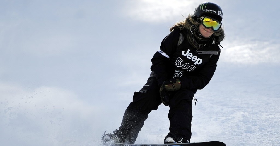 Jamie Anderson conquistou o X-Games em quatro oportunidades e compete desde seus 13 anos - AAron Ontiveroz/AP