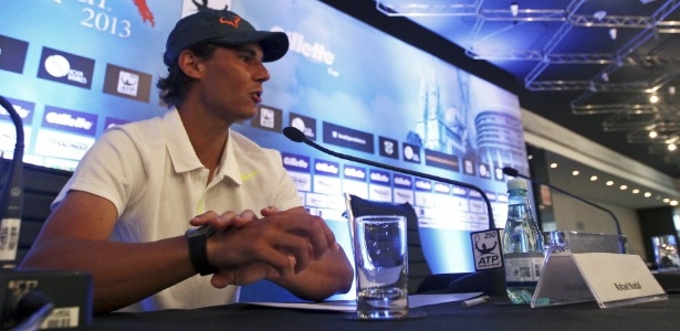 Rafael Nadal fez duras críticas à bola usada no Aberto do Brasil - Paulo Whitaker/Reuters