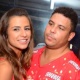 Ronaldo e Paula Morais prestigiaram Carnaval carioca - Marcelo Dutra/AgNews