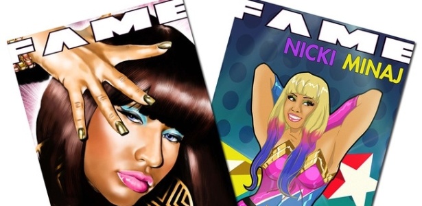 A rapper Nicki Minaj é a primeira a ganhar versão em quadrinhos - Reprodução