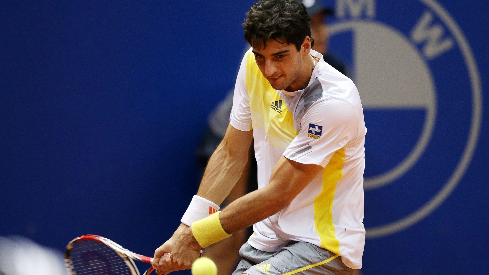 14.fev.2013 - Bellucci enfrenta Volandri na segunda rodada do Aberto do Brasil - Gaspar Nobrega/inovafoto