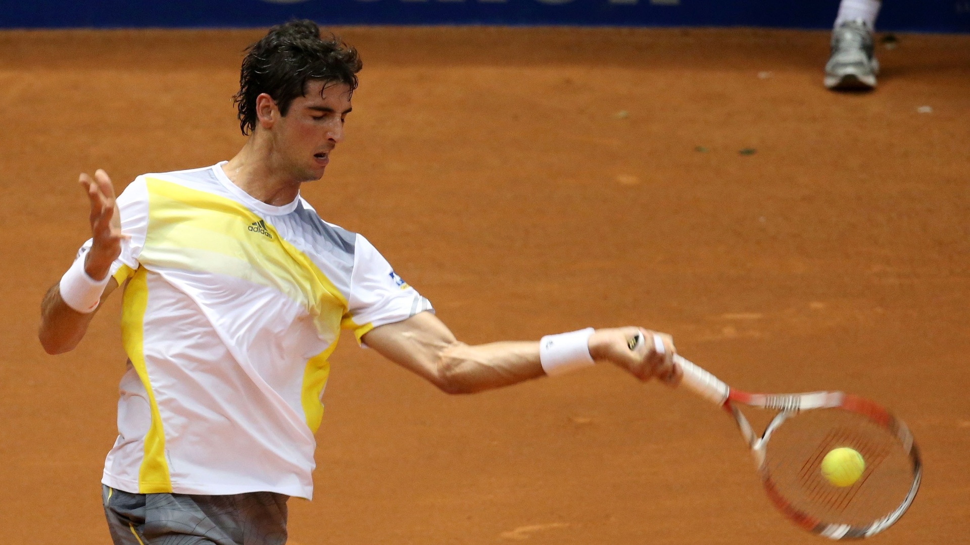 14.fev.2013 - Bellucci enfrenta Volandri na segunda rodada do Aberto do Brasil - Gaspar Nobrega/inovafoto