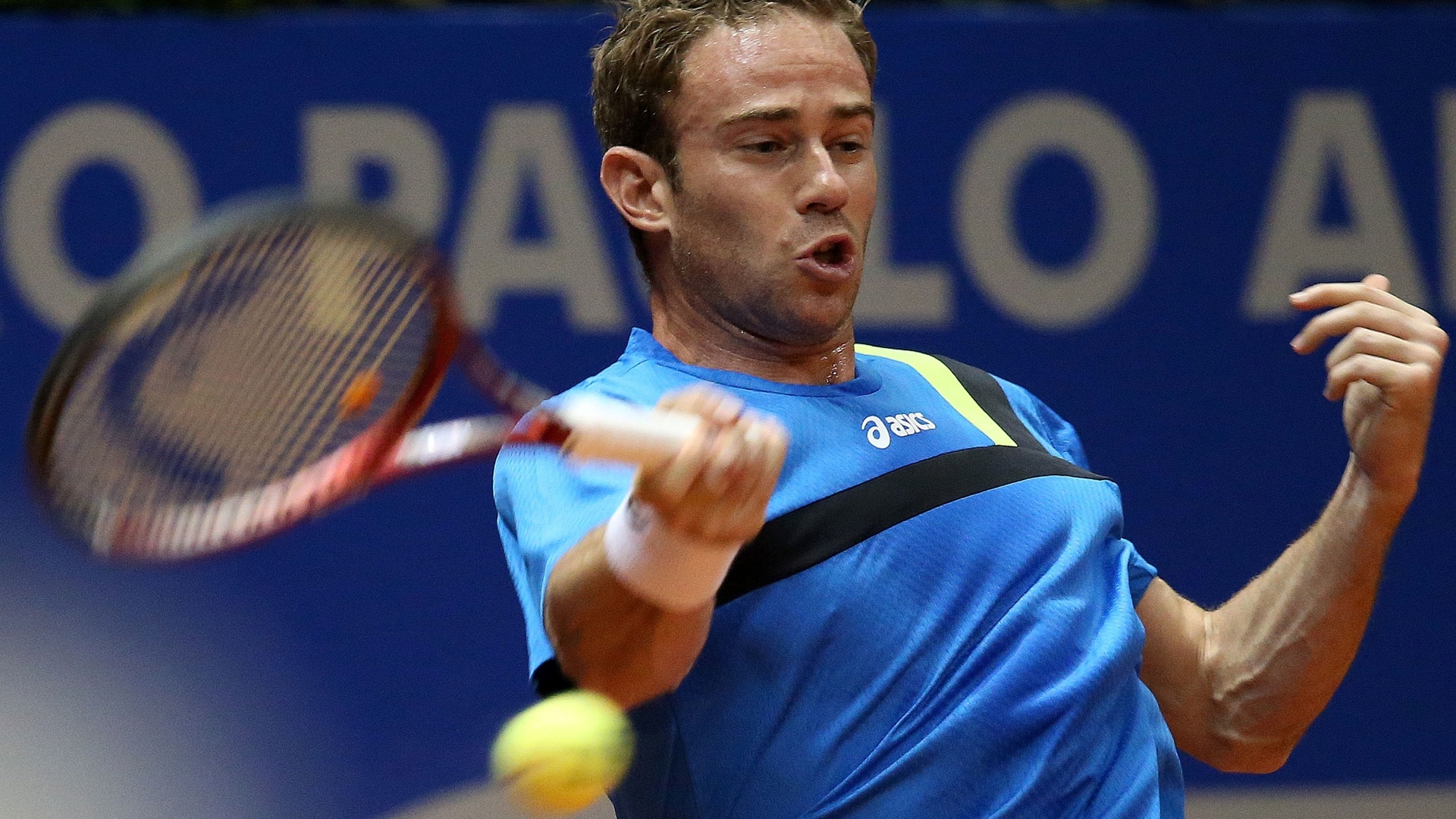 14.fev.2013 - Volandri derrotou Thomaz Bellucci no Aberto do Brasil - Gaspar Nobrega/inovafoto