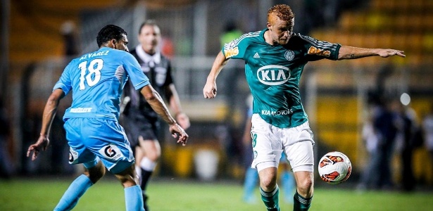 Souza está animado com as três vitórias seguidas conquistadas pelo Palmeiras - Leandro Moraes/UOL