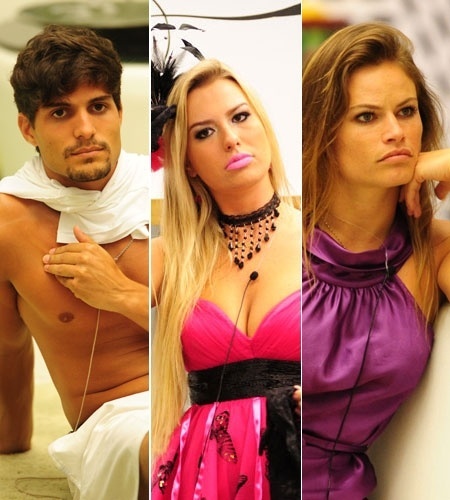 Fernanda x André e Natália - Divulgação/João Cotta/TV Globo