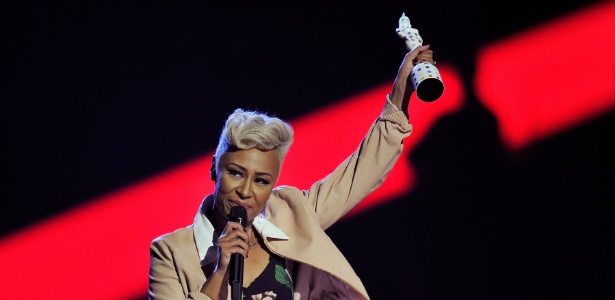 A cantora Emeli Sandé ganhou o Brit Awards de álbum do ano - Getty Images