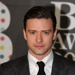 20.fev.2013 - Justin Timberlake prestigiou o Brit Awards 2013, em Londres - Getty Images