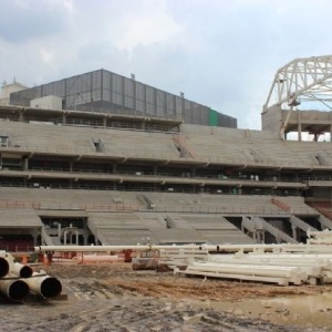 Arena Palestra tem previsão de ficar pronta no segundo semestre - Divulgação (Arena Palestra)