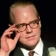 O ator Phillip Seymour-Hoffman em "Capote" - Reprodução