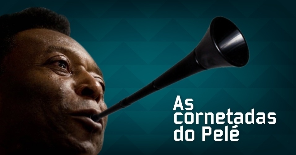 Romário, Maradona Neymar: relembre as cornetadas de Pelé e suas vítimas - Arte UOL