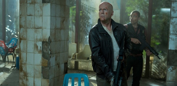 Cena do filme "Duro de Matar: Um Bom Dia Para Morrer", estrelado por Bruce Willis - Divulgação / Fox