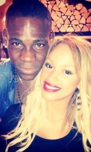 Fanny Neguesha, ex-namorada do atacante Balotelli - Reprodução/Facebook
