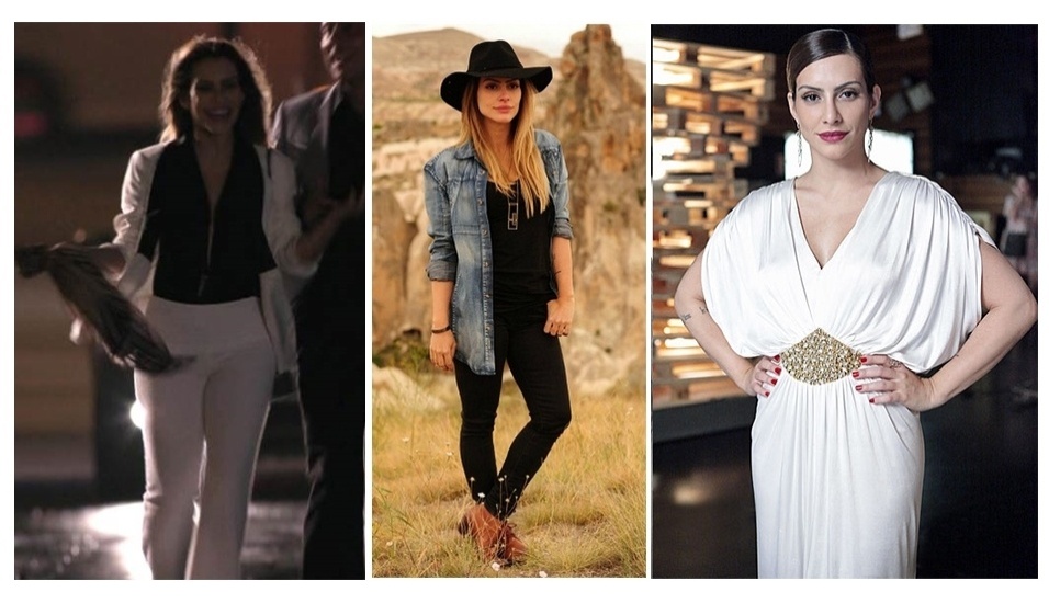 Bianca (Cleo Pires) da novela "Salve Jorge" esbanja estilo de uma maneira discreta e descolada. A personagem costuma vestir peças básicas e clássicas de uma maneira despojada. Seu guarda-roupa não possui muitas cores e a combinação de branco e preto é sua favorita. Com joias discretas e roupas com modelagens simples, ela é sensual sem muito esforço. Veja a seguir onde comprar looks semelhantes aos de Bianca - Reprodução e Divulgação TV Globo