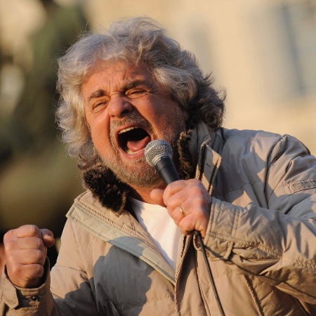 Beppe Grillo criou em 2009 o M5E - Giorgio Perottino/Reuters