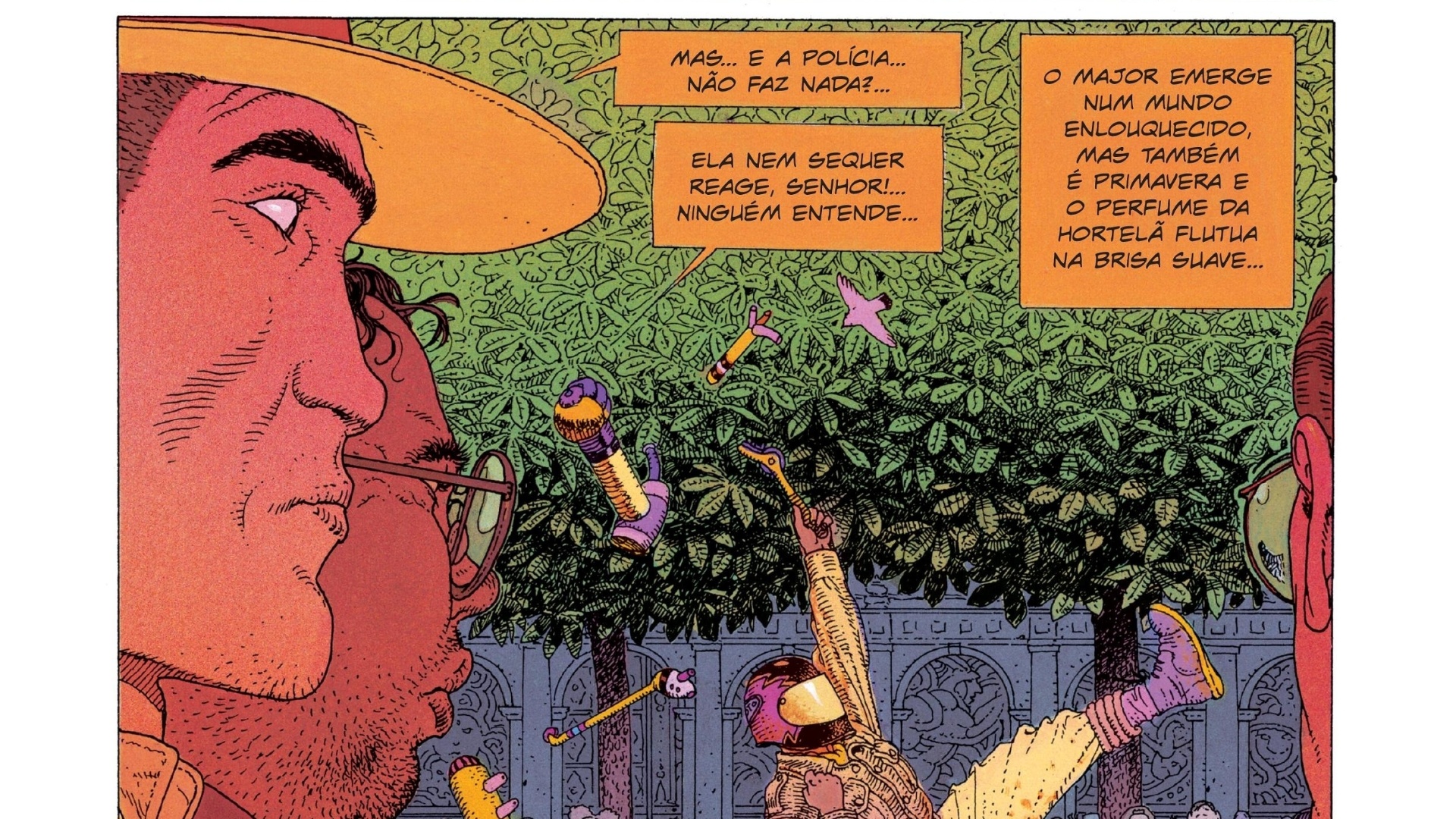 Trecho de "O Homem do Ciguri", que tem como protagonista o Major Gruber - Divulgação