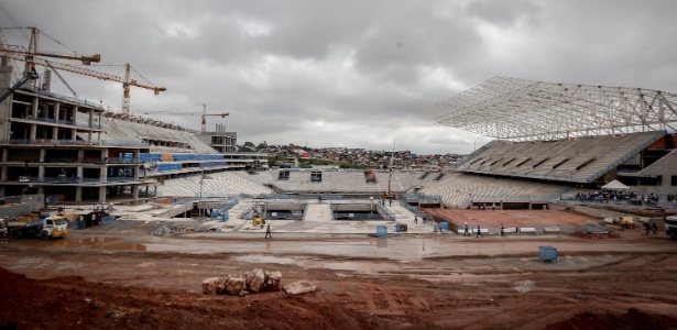 O futuro estádio do Corinthians está previsto para ser entregue em dezembro deste ano