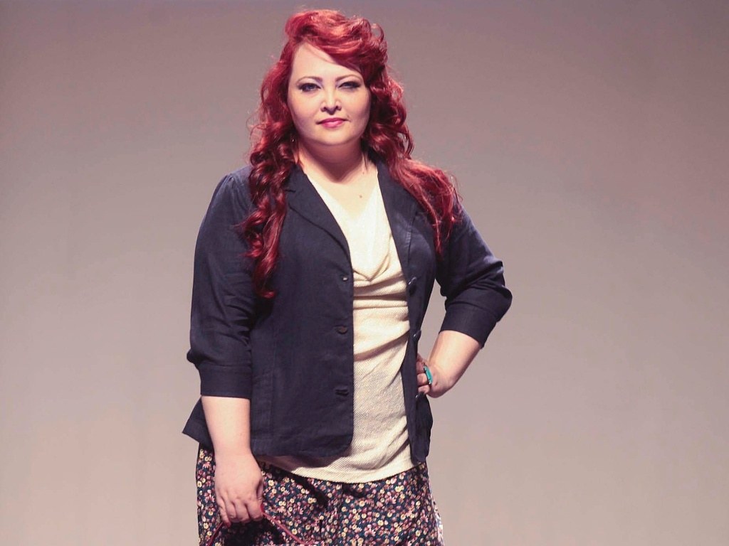 23 fev. 2013 - Durante o "Fashion Weekend Plus Size", realizado no Memorial da América Latina, a marca carioca Marri Gatô levou sua coleção para a passarela. A grife é recente: tem apenas seis meses - Rogério Cassimiro/UOL