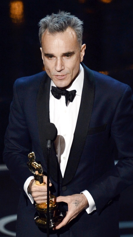 Daniel Day-Lewis ganha seu terceiro Oscar em 2013 por sua performance em "Lincoln" - Getty Images