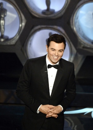 Criador de "Family Guy" e "Ted", Seth MacFarlane foi o apresentador do Oscar 2013  - Getty Images