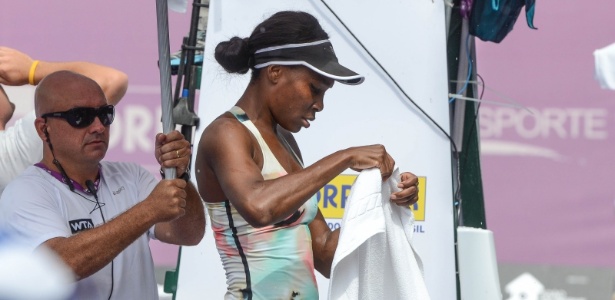 Venus levou cansaço da russa Olga Puchkhova e acabou fora da final em Florianópolis - Divulgação