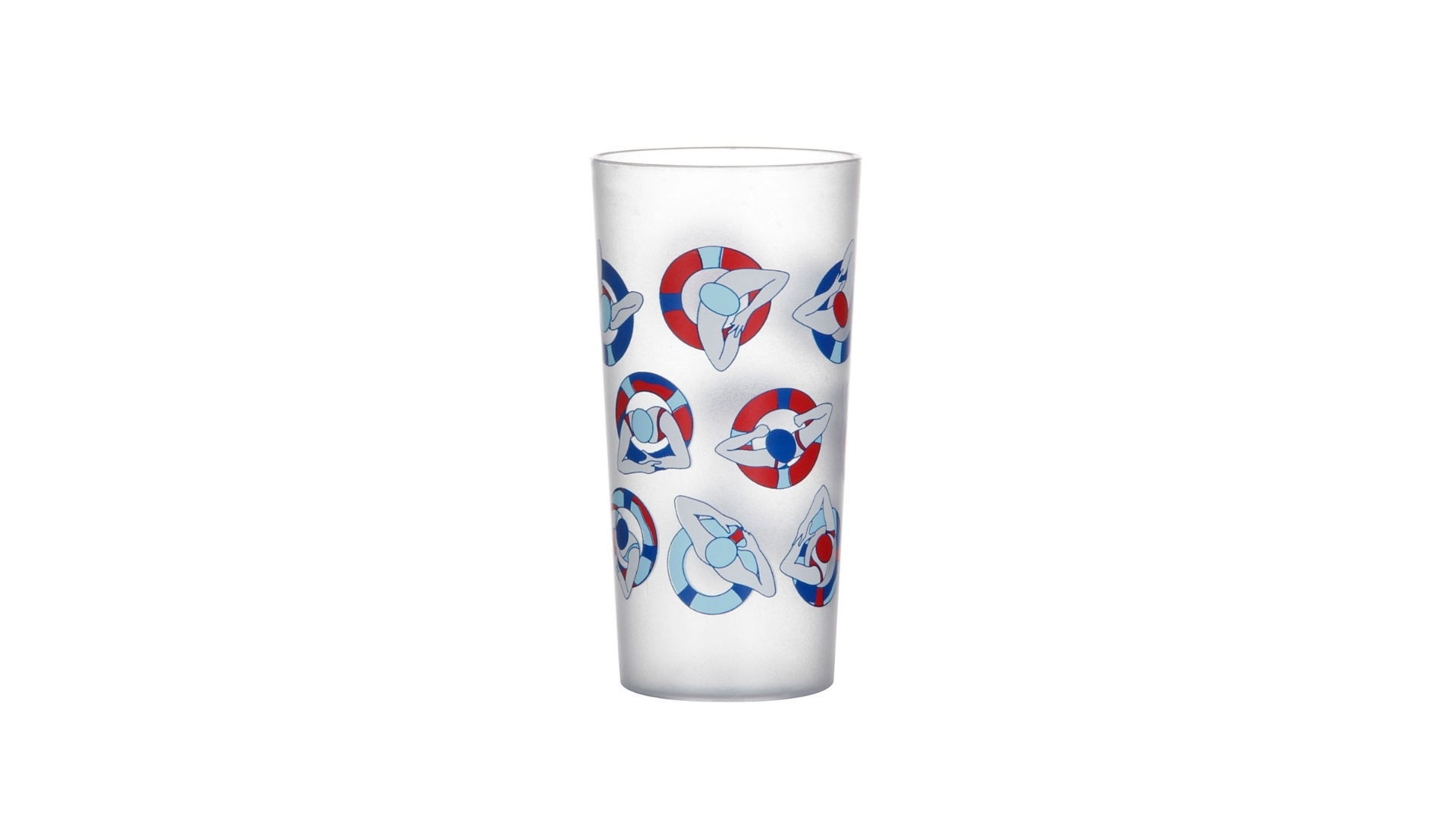 As férias acabaram, mas para ter aquele gostinho de quero mais, a Tok&Stok (www.tokstok.com.br) disponibiliza copo longo com estampa de boias, que parecem flutuar quando ficam contraste com o drinque. Preço: R$ 7,90 a unidade I Preços pesquisados em fevereiro de 2013 e sujeitos a alteraçõe - Divulgação