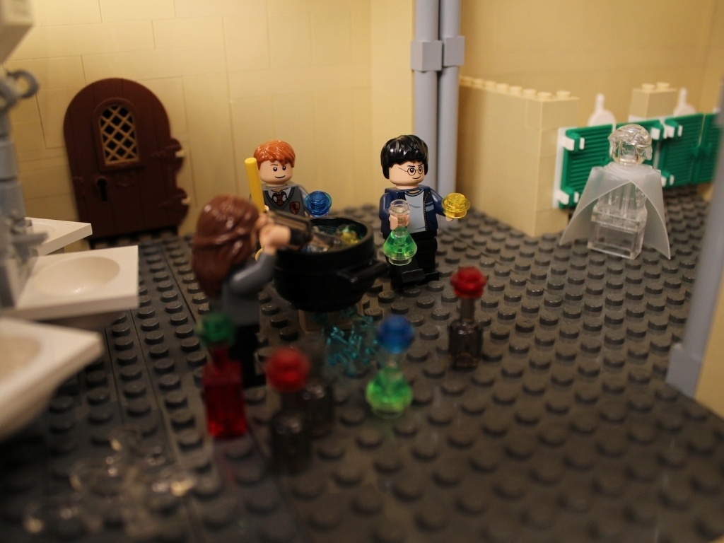 Fã da saga Harry Potter, Alice Finch reproduziu o castelo e detalhes de Hogwarts com 400 mil peças - Bippity Bricks/Flickr