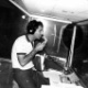 Osmar Santos narra jogo na Rádio Globo no Campeonato Brasileiro 1982, entre Corinthians e Flamengo - Alvaro da Costa/Folhapress