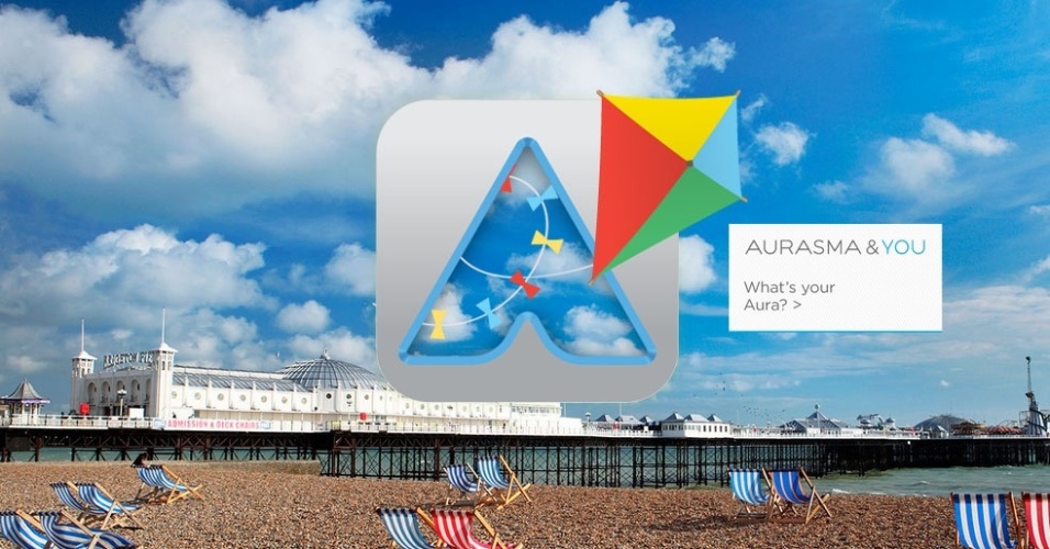 Romero Tori indicou o Aurasma [em inglês] (http://www.aurasma.com/), que possibilita fazer experiências com realidade aumentada. O aplicativo está disponível para Android, Iphone e Ipad. - Reprodução