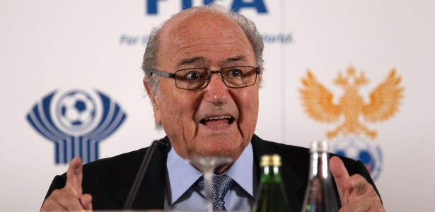 Joseph Blatter, presidente da Fifa, foi isento do caso de corrupção da ISL