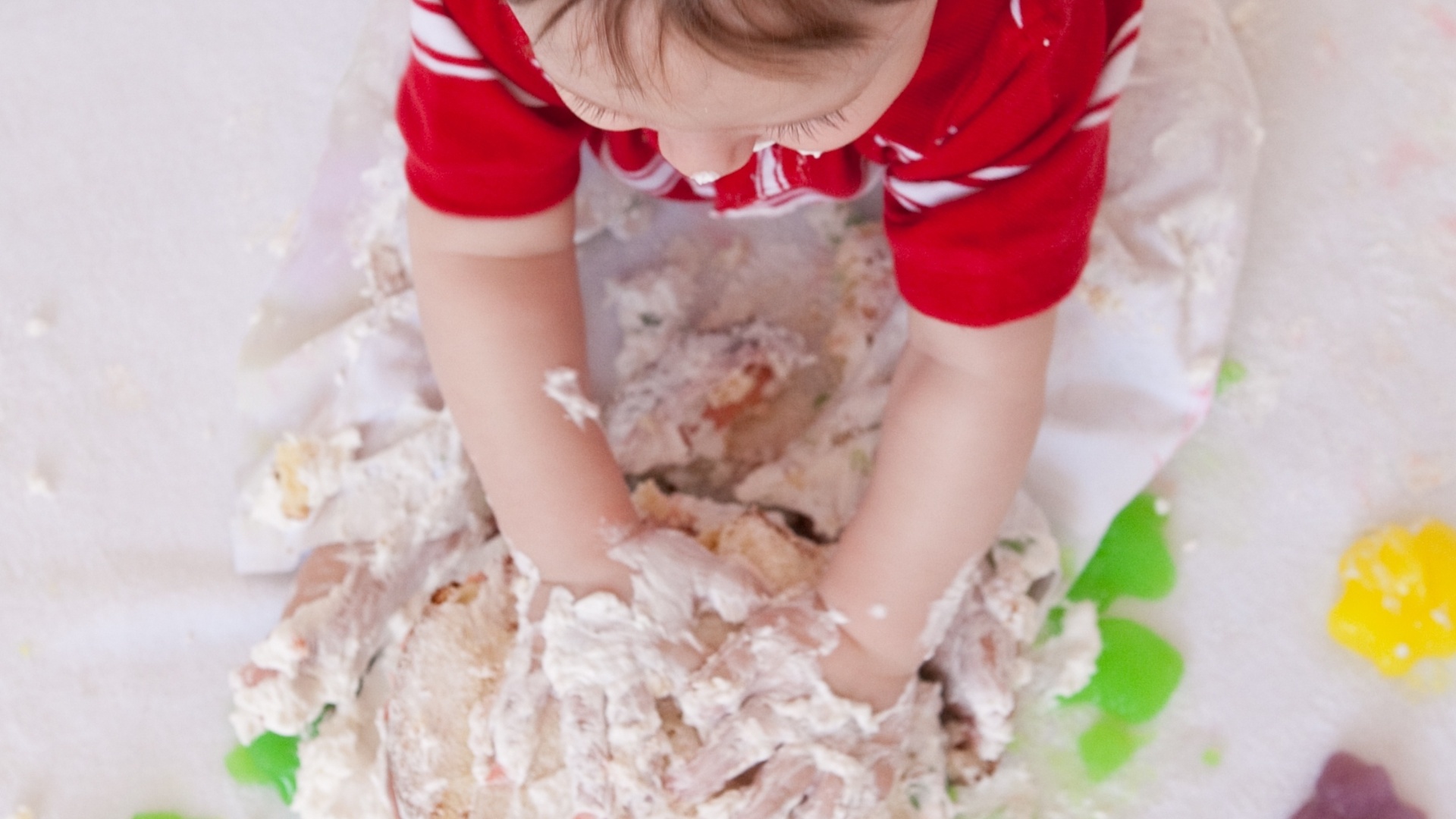 uso apenas na matéria de smash cakeuso apenas na matéria da sessão de fotos "smash cake" - Karin Michels/Divulgação