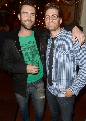 Adam Levine e Matthew Morrison estão gravando cover da música "Luck Be a Landy" - Getty Images