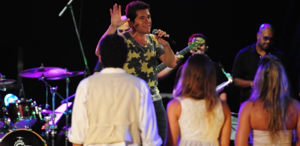 O sertanejo Daniel, que, ao lado de Claudia Leitte e Carlinhos Brown, fez show no "BBB 13" - Reprodução/Globo