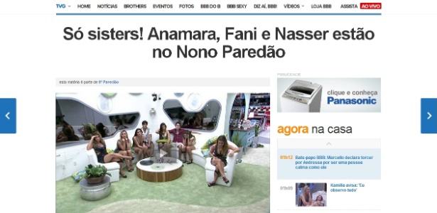 Site da Globo comete gafe e chama Nasser de "sister"