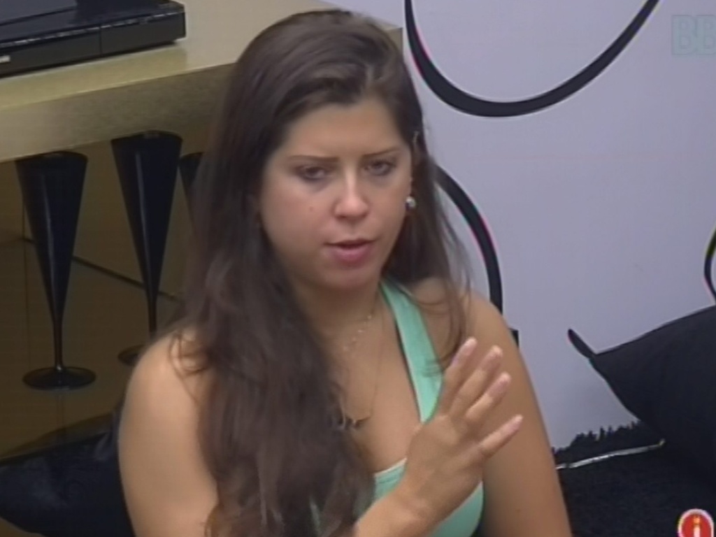 4.mar.2013 - Andressa conta a Fernanda sobre conversa que teve com Anamara mais cedo