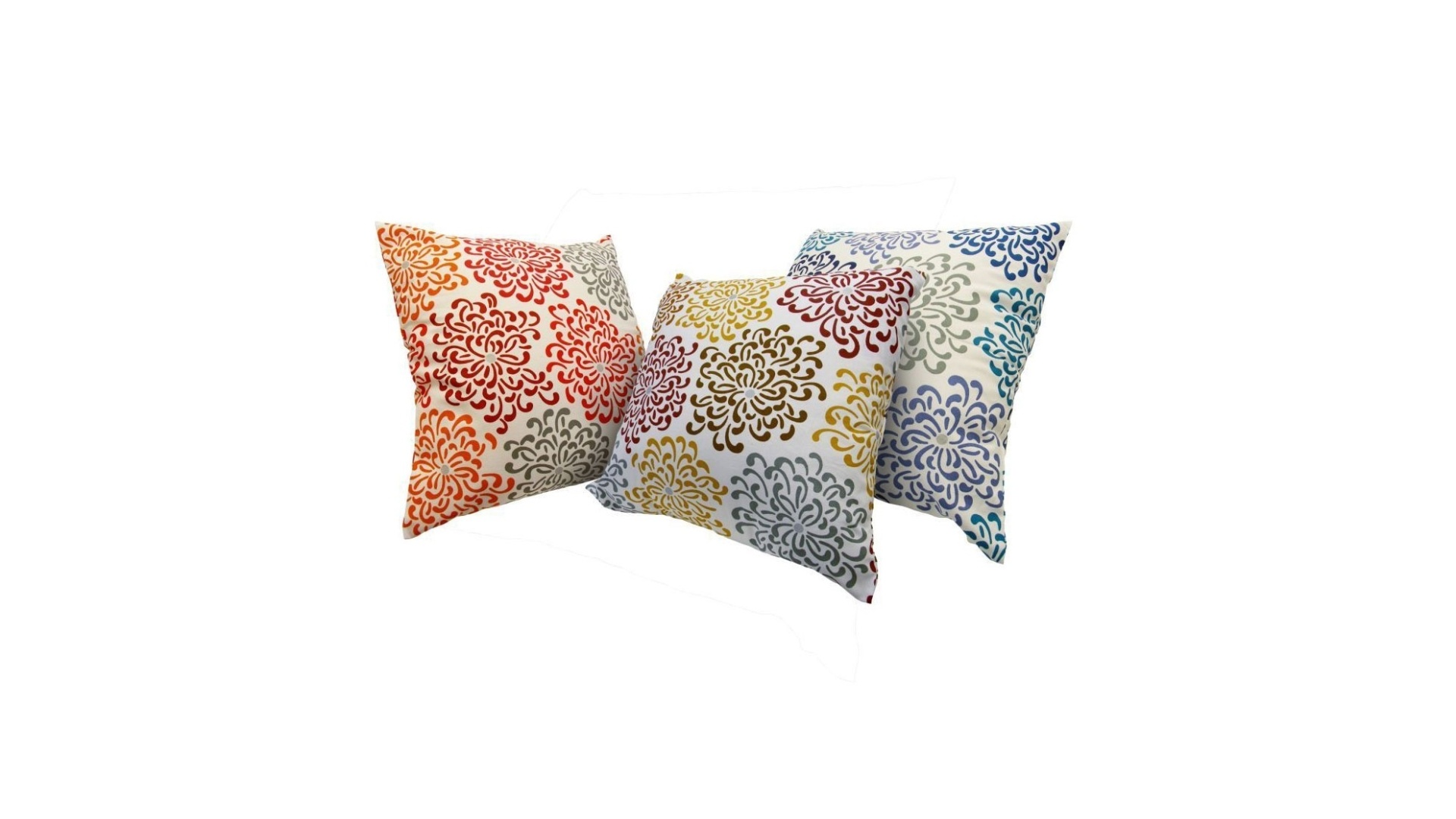 Capas para almofadas da linha Avanish, vindas da Índia. À venda na Espaço Til, cada uma custa R$ 44. Tamanho: 45 cm por 45 m  I Preços pesquisados em março de 2013 e sujeitos a alterações - Divulgação