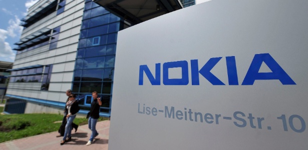Imagem do escritório da Nokia na cidade de Ulm (Alemanha); divisão de celulares foi vendida para Microsoft - Stefan Puchner/EFE