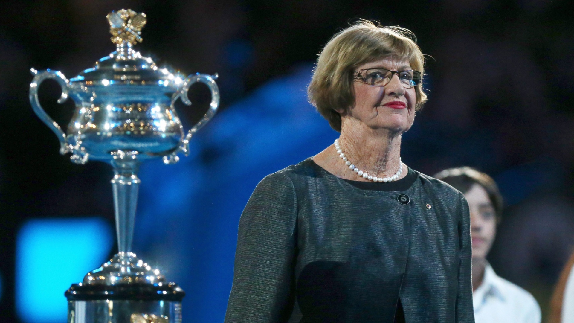 Margaret Court ? Uma das melhores tenistas da históra. Em 1970, ela se tornou a primeira mulher na Era Open a vencer todos os quatro títulos individuais dos torneios do Grand Slam no mesmo ano. - EFE/EPA/Ryan Pierse