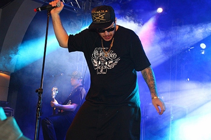 30.junho.2013 - Chorão faz show com o Charlie Brown Jr. em Balneário Caboriú - Divulgação