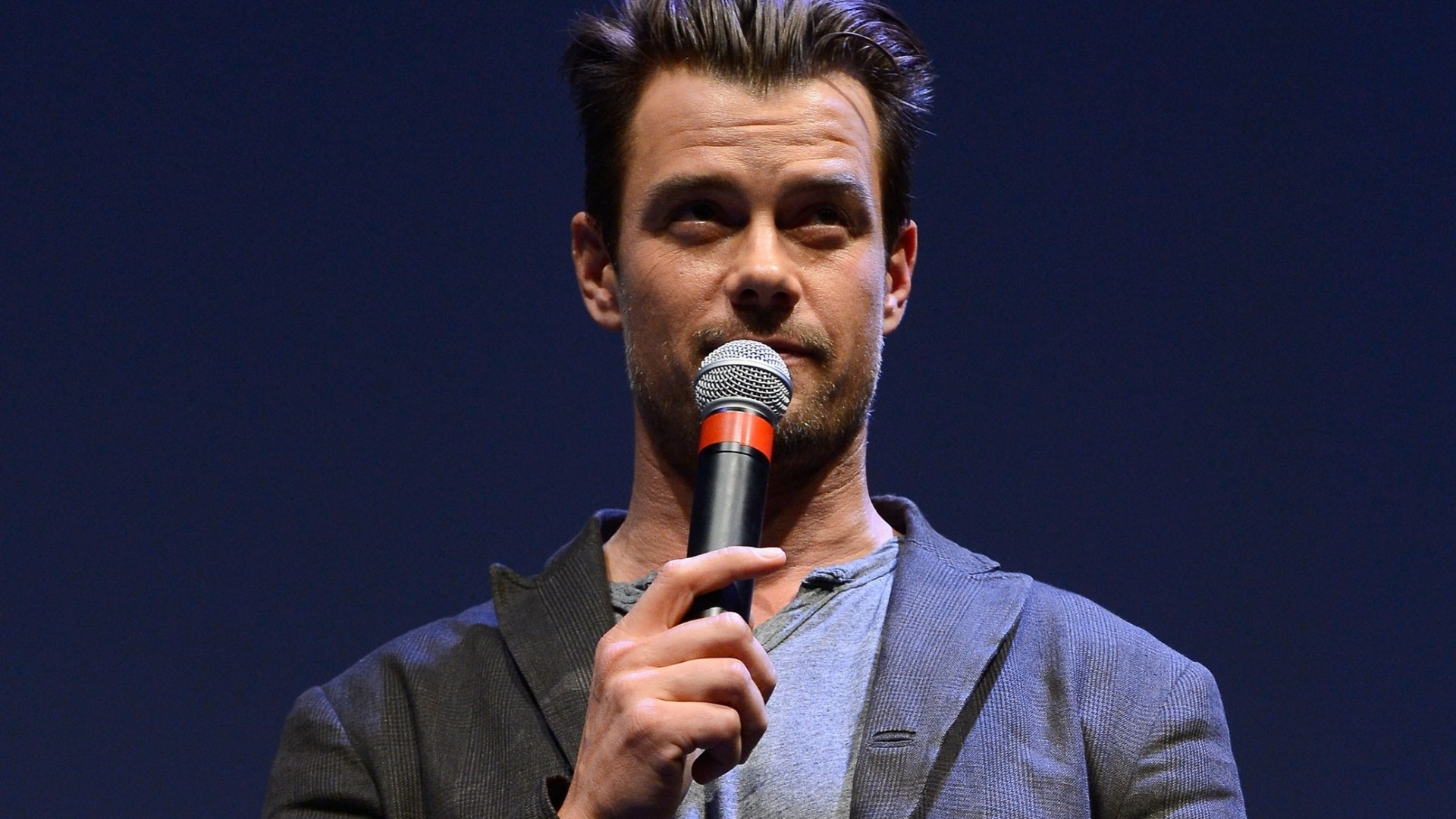 08.mar.2013 - O ator Josh Duhamel apresenta o filme "Scenic Route" no Topfer Theatre durante o festival SXSW (South By Southwest) 2013 em Austin, no Texas - Getty Images