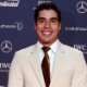 11.mar.2013 - O nadador brasileiro Daniel Dias no tapete vermelho do prêmio Laureus - Getty Images