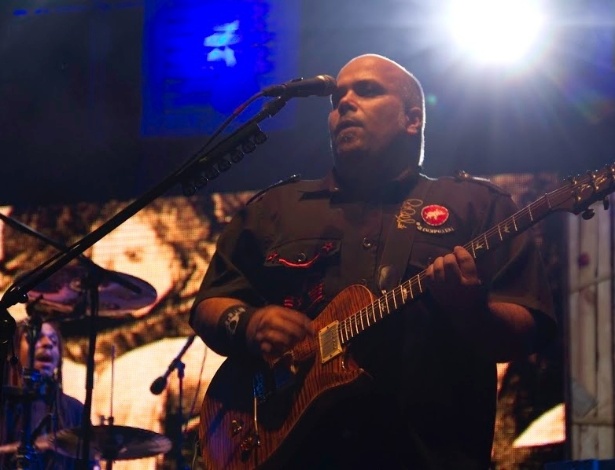 9.mar.2013 - Após recesso de quase dois anos, O Rappa volta aos palcos. Com a nova turnê, eles se apresentaram na Estância Alto da Serra, em São Bernardo do Campo, ABC Paulista - Eduardo Ramos/Divulgação