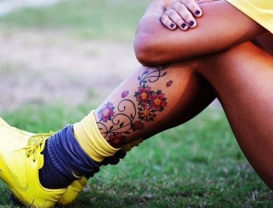 Alline Calandrini ganhou títulos atuando pelo Santos - Reprodução Facebook