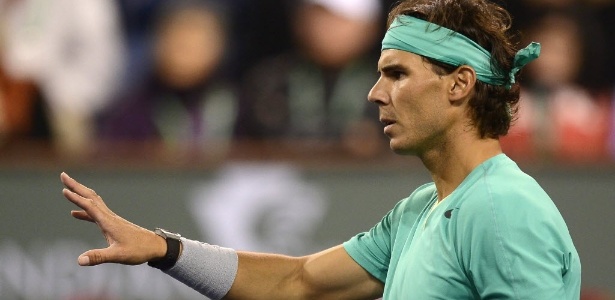 Rafael Nadal se classificou para as oitavas por W/O no Masters 1000 de Indian Wells - Michael Nelson/EFE