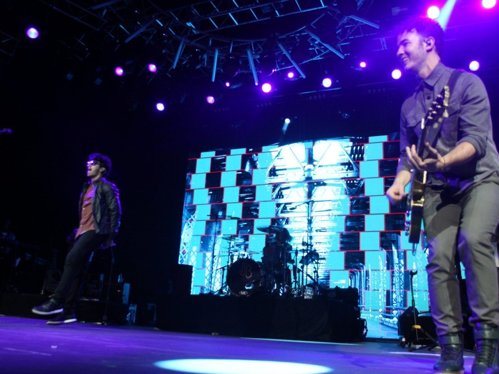 12.mar.2013 - O grupo norte-americano já se apresentou em São Paulo e ainda passará por Porto Alegre (14) com sua turnê pela América Latina - Graça Paes/Foto Rio News