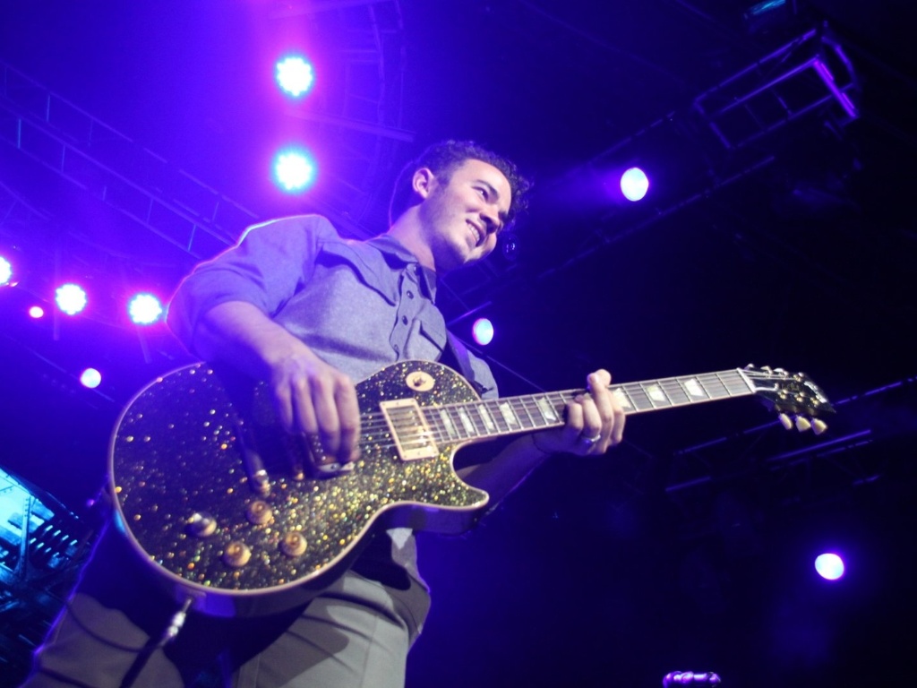 12.mar.2013 - O grupo norte-americano já se apresentou em São Paulo e ainda passará por Porto Alegre (14) com sua turnê pela América Latina - Graça Paes/Foto Rio News