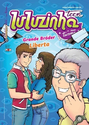 "BBB" vira tema da nova história da Luluzinha Teen e Sua Turma, chamada "Grande Bróder Liberta"